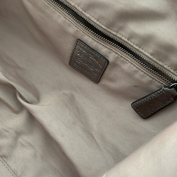 Burberry Floral Embossed Nova Check Tote. 100% Authentic!!! - Picture 8 of 13